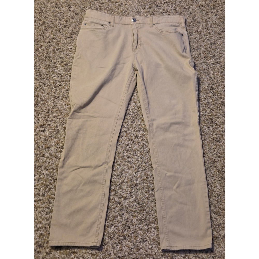 Iron Co. Straight Leg Pants Men's Size 34x30 Tan